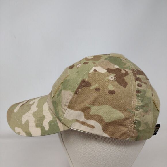 Unbranded Slideback Hat Camouflage OS Adjustable Vented Holes Blank Multicam - Picture 3 of 8